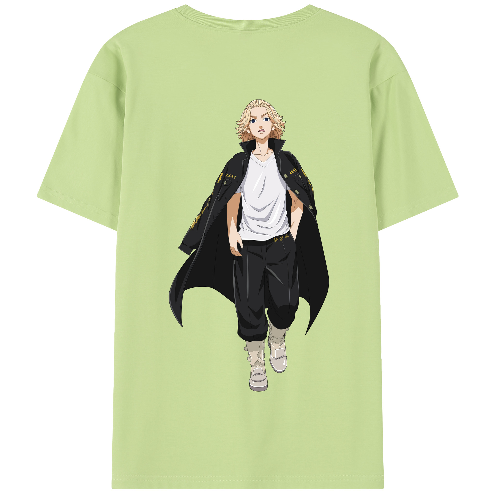（画像用） 東京リベンジャーズ Tokyo Revengers 綿100％半袖Tシャツ（背面プリント）